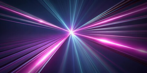 Abstract Light Rays Background