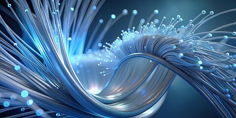 Abstract Fiber Optic Stream