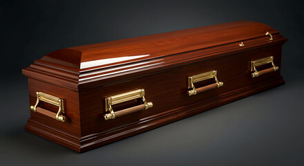 funeral service, details a funeral coffin