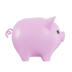Piggy Bank 3D Icon