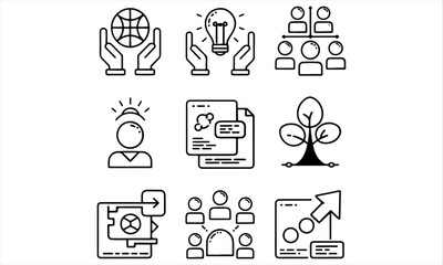 Vector illustration  businesss icon