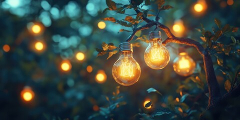 Cultivating entrepreneurial ideas garden setting article nighttime inspirational perspective