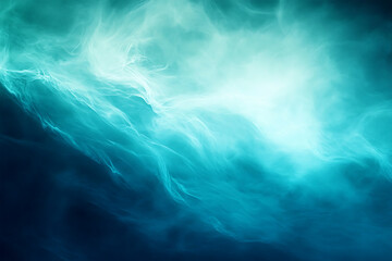 Obraz premium Cosmic Abyss Teal Dreams