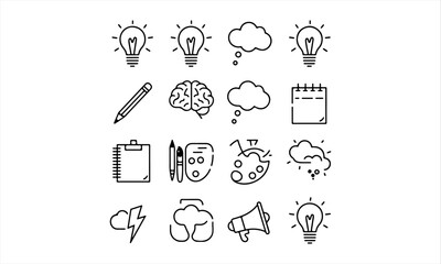 set of restaurant icons