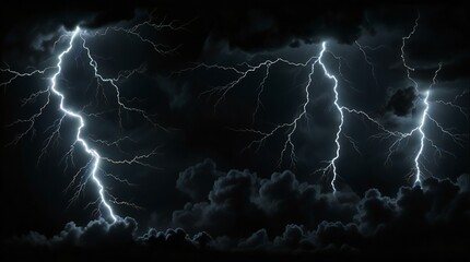 Fototapeta premium earth and lightning