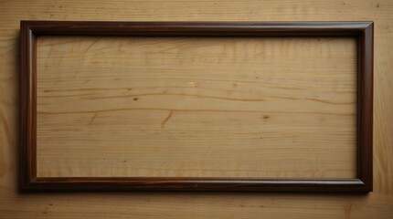 Wooden empty  nameplate isolated 