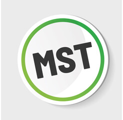 MST - Acronyme - maladie sexuellement transmissible 