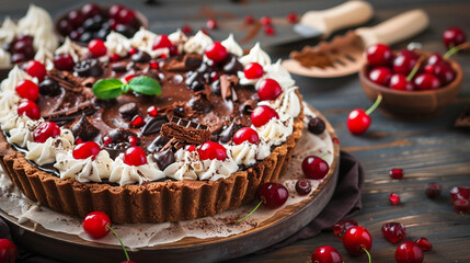 Black Forest Pie: Layers of Flavor and Indulgence