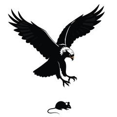 eagle in flight