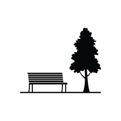 bench in park