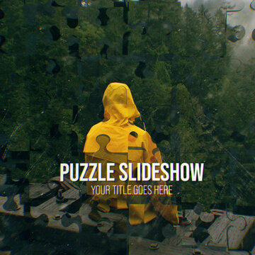 Puzzle Slideshow Square Stories Opener for Social Media