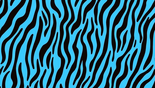 Trendy zebra skin pattern background vector.