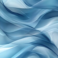 Abstract blue flowing waves, background design, website banner