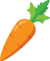 carrot vector, vector and illustration, vector style