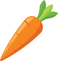 carrot vector, vector and illustration, vector style