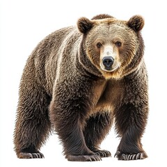 Obraz premium Bear isolated on white