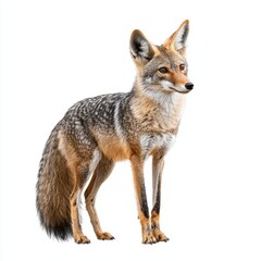 Fototapeta premium Jackal isolated on white