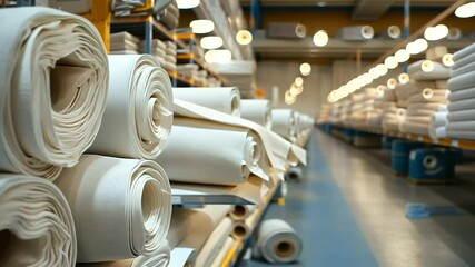 American Textile Factory Producing Quality Clothing Made in USA