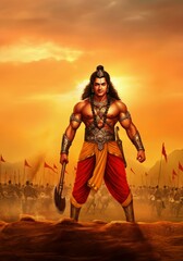 Fototapeta premium Lord Vishnu 