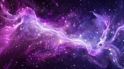 Obraz premium Abstract picture of neon light particle with digital technology style design connecting become dynamic of electric wave movement represent about flowing of data or structure of network system. AIG53.