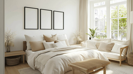 Fototapeta premium interior of a bedroom