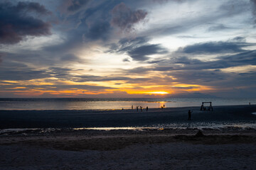 Obraz premium Palani Beach Resort at Sunset