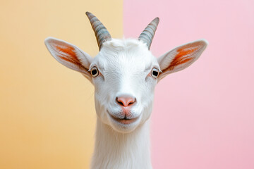 Obraz premium Portrait of a goat