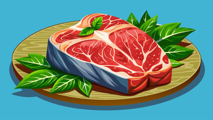 fresh raw Australian Wagyu steak