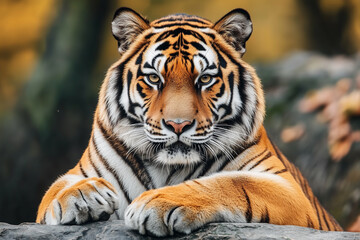 Portrait of a tiger