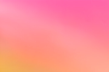 Minimalistic pink gradient background. Abstract blurred pink background. Smooth transition from pink to yellow.