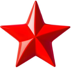 Obraz premium 빨간색 별(red color star)