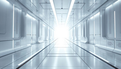 tunnel studio futuristic technology background
