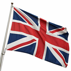 Fototapeta premium National flag of UK in high quality.