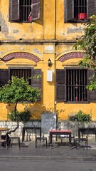 Obraz premium street in the old town of hoi an