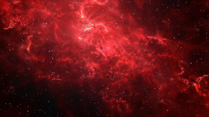 Abstract background featuring a red space nebula.