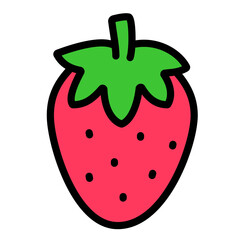 strawberry vector illustration
