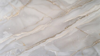Naklejka premium close-up view of a marble surface. The style is natural and organic, showcasing a smooth texture with subtle variations in color. The layout is a full-frame shot, capturing the intricate patterns and 