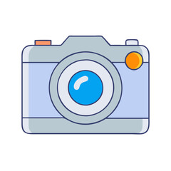 camera icon, camera vector illustration-simple illustration of camera, perfect for camera logos and icons