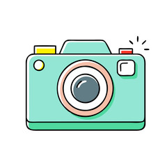 camera icon, camera vector illustration-simple illustration of camera, perfect for camera logos and icons