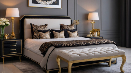 luxury hotel room