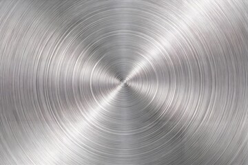 Obraz premium Captivating Swirls of Brushed Aluminum Reflecting Light with a Smooth, Shiny Texture