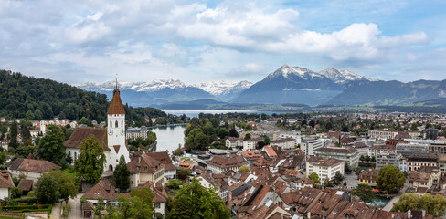 Thun Town Lake Thun And