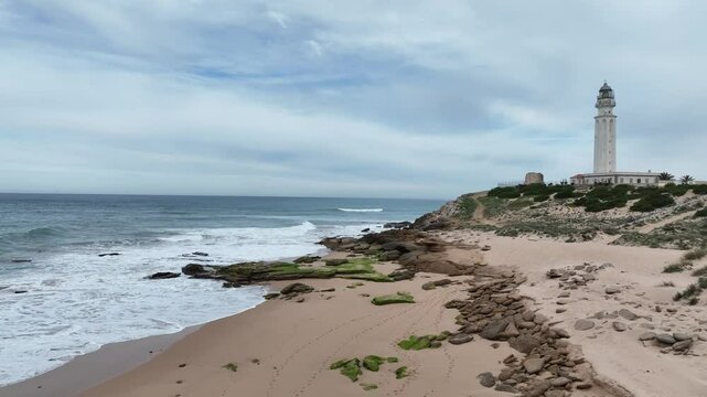 playa de los ca&ntilde;os de meca en Barbate, Andaluc&iacute;a	