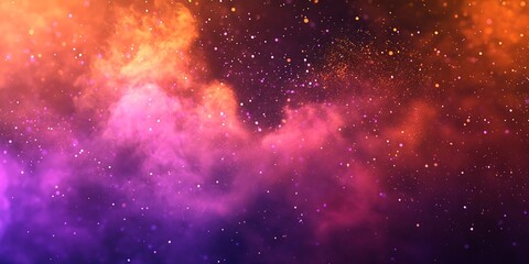 Freeze motion shot of color powder explosion