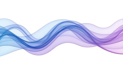 Fototapeta premium Abstract flowing wave design with white background