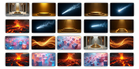 Social media post and crative bundle black friday, food post, bg post, Animal post, luxury, product Ai generator