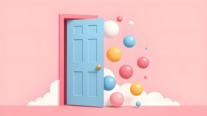 Balloons and the door of dreams
