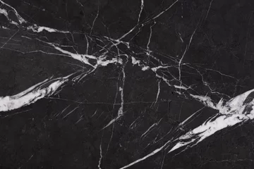 Fotobehang Marble background in expensive black colour. © Dmytro Synelnychenko