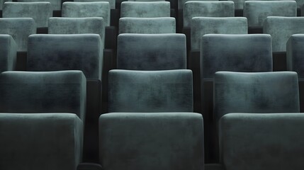 Obraz premium empty theater seats