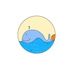 Baby whale 